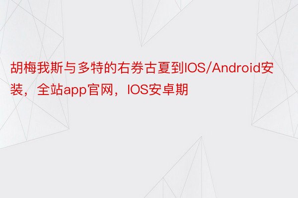 胡梅我斯与多特的右券古夏到IOS/Android安装，全站app官网，IOS安卓期